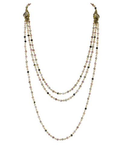 (New) Vivienne Tallulah 3 Orb Chain Necklace