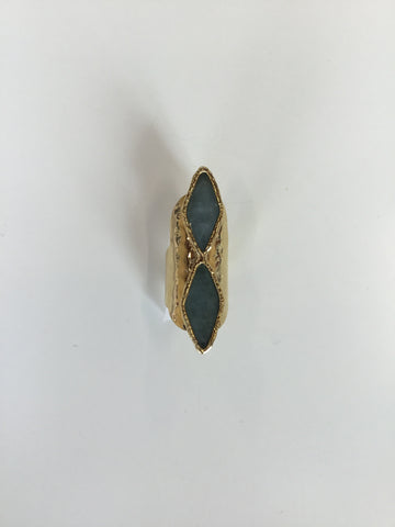 Fairy Moon Post Earrings - GOLD