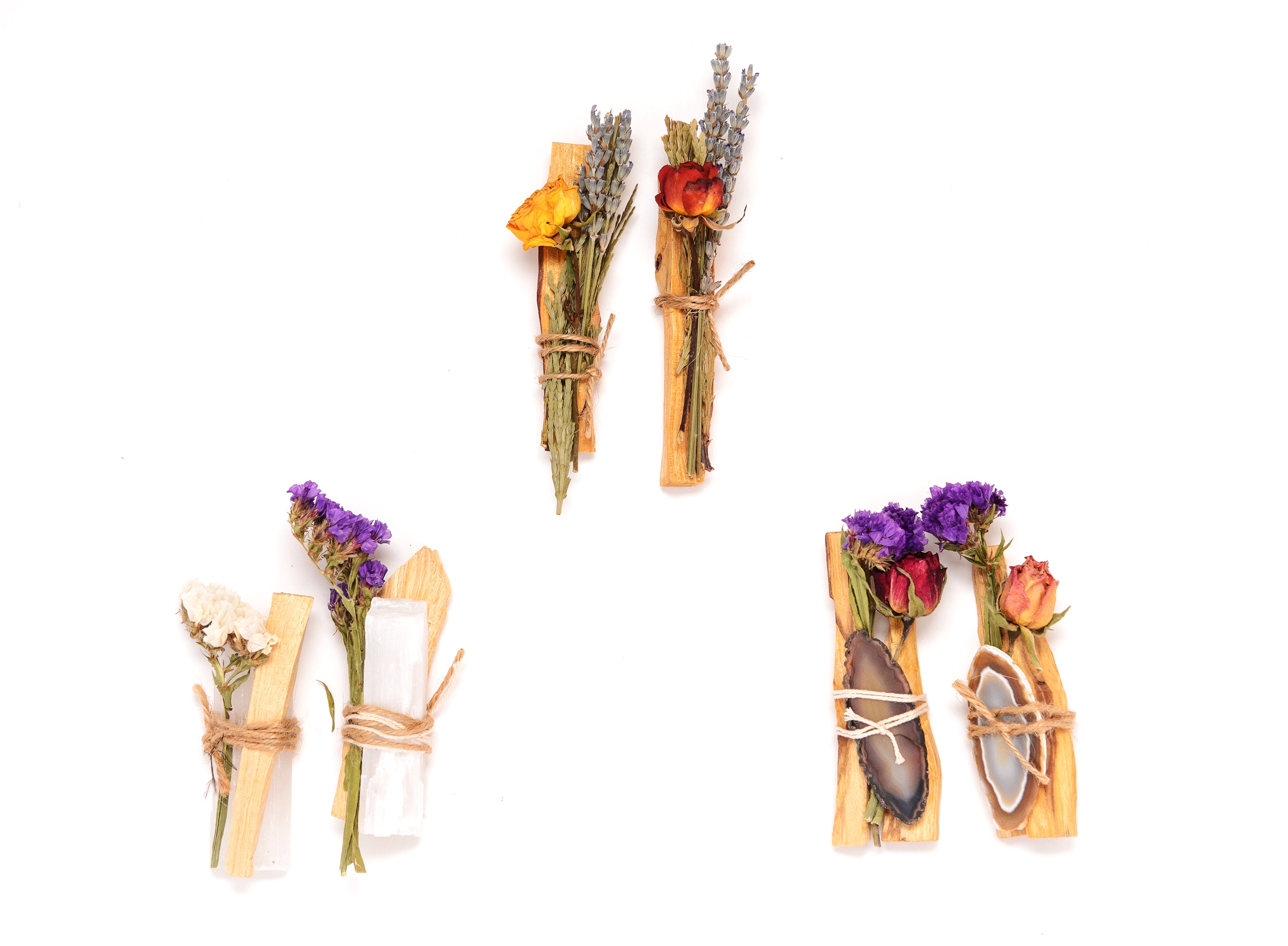 (NEW) Palo Santo Flora Bundle with Lavender, Rose, and Cedar