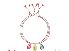 (NEW) SHELL PAINTED BRACELETS