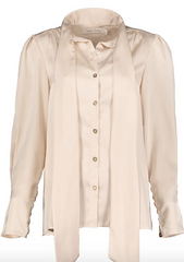 (New) Tie Neck Blouse