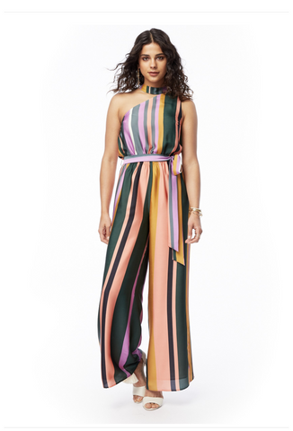 Sequence Stripe Jumpsuit