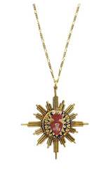 Glorious 17'' Necklace-bg-The Sacred Heart of Mary