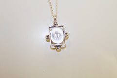 (New) Small Blessings 12.5'-Necklace - St. Joan of Arc