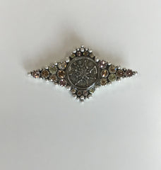Fay Winged Silver Brooche