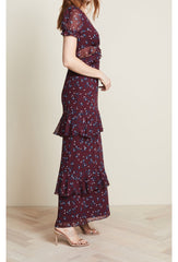 Wayf Lavina Cutout Maxi Dress
